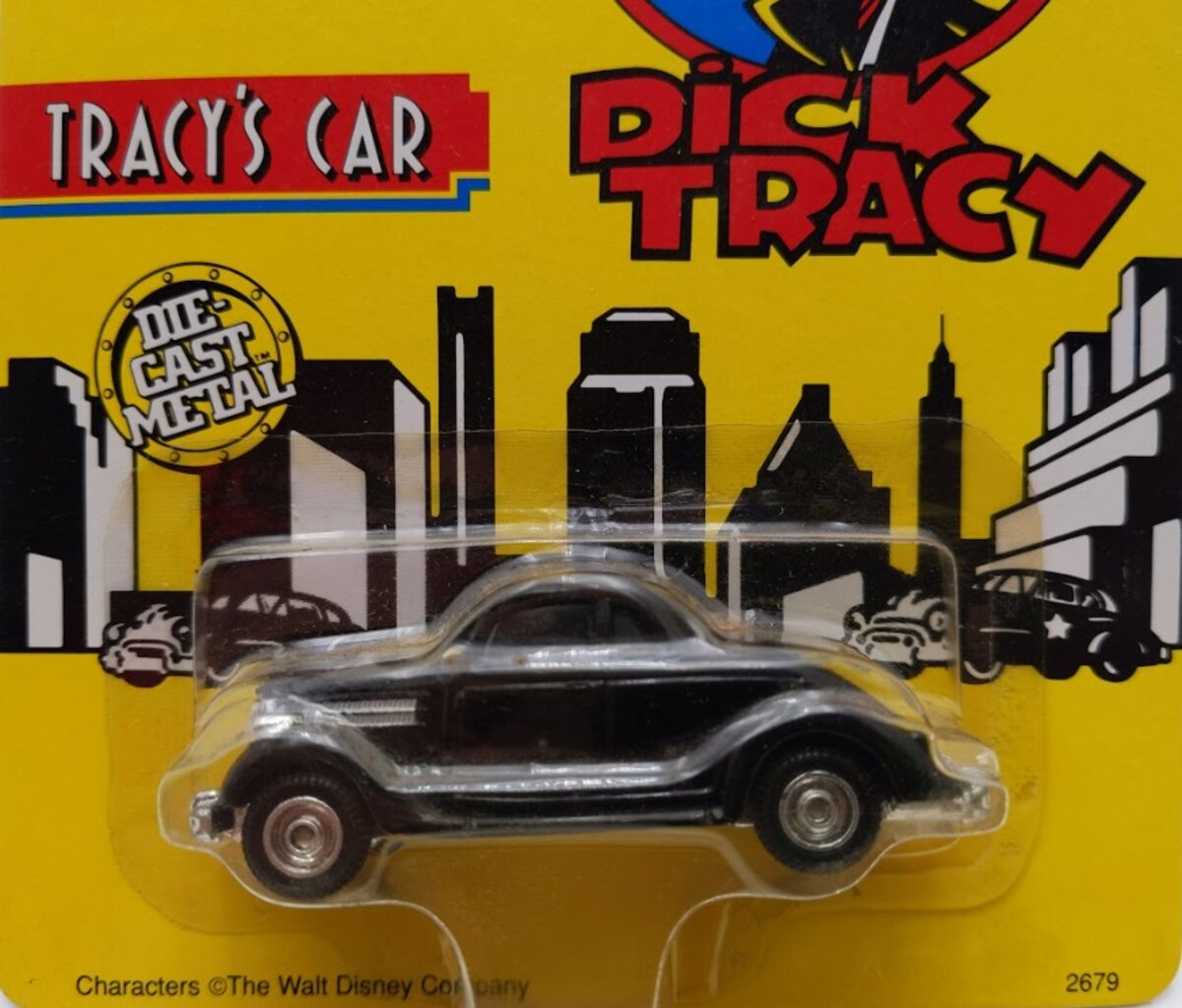 Ertl 2679 Dick Tracy Tracy's Car Die Cast Metal