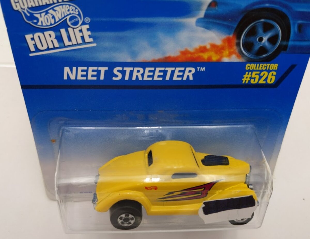 Hot Wheels 16809 1:64 Neet Streeter Collector No. 526 Diecast Metal Parts