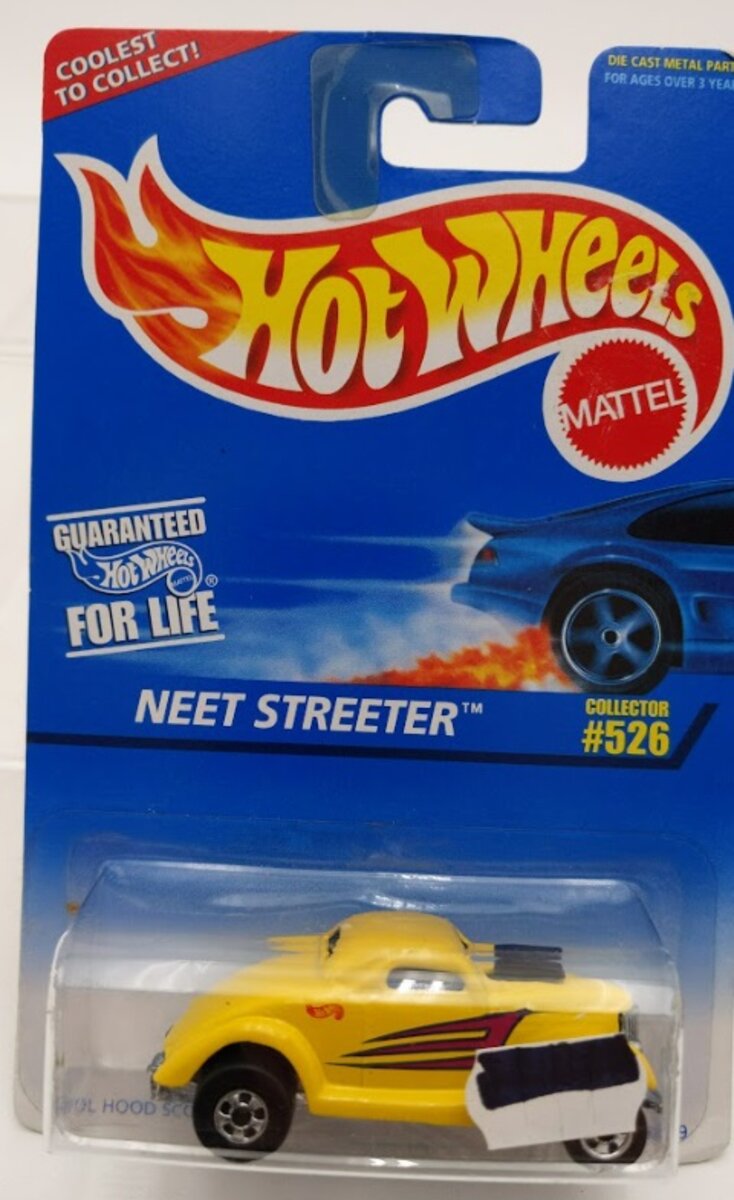 Hot Wheels 16809 1:64 Neet Streeter Collector No. 526 Diecast Metal Parts