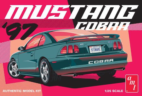 AMT 1494 1:25 1997 Ford Mustang Cobra Model Kit