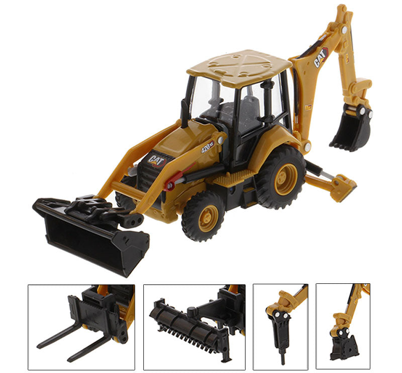 DieCast Masters 85765 1:64 Caterpillar 420 XE Backhoe Loader Diecast Model