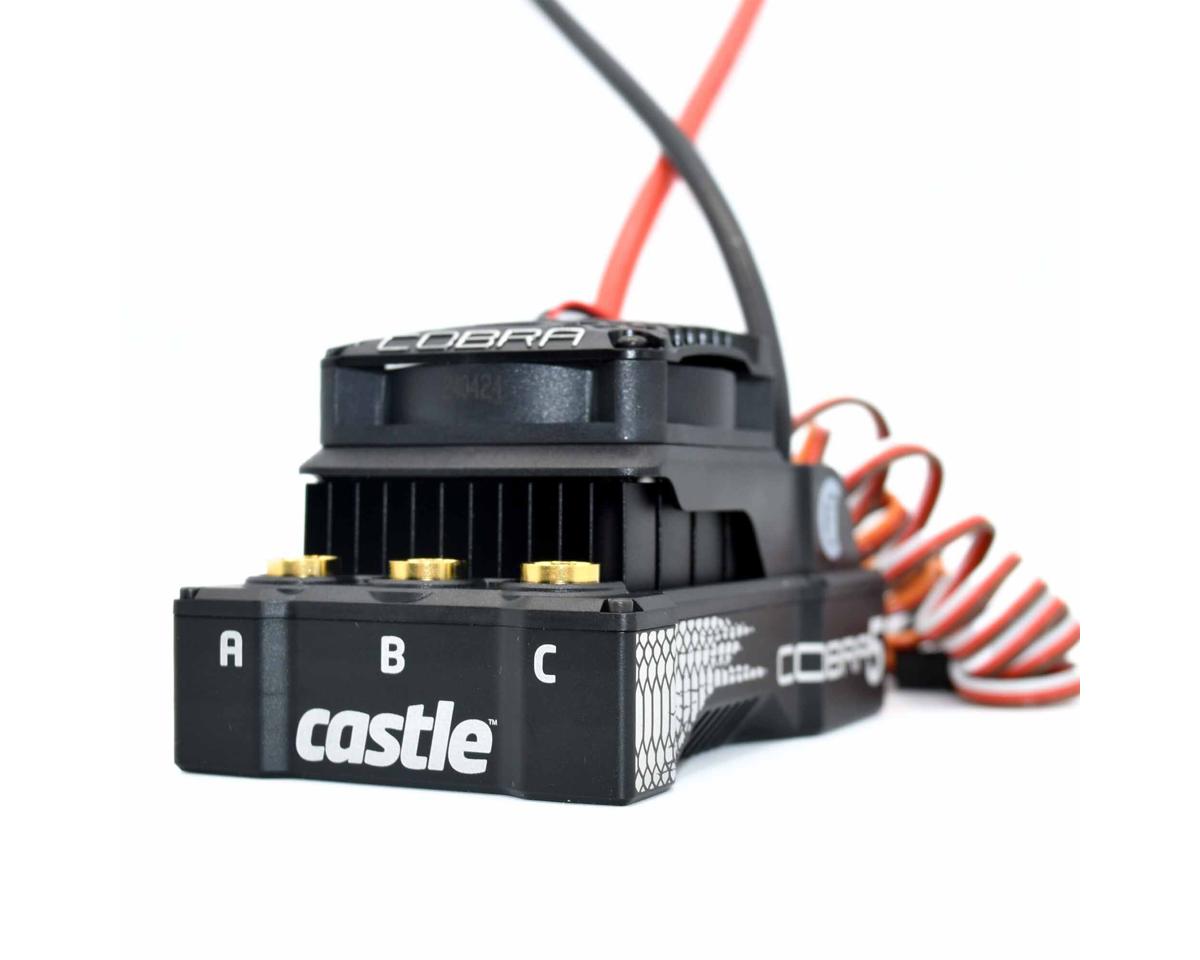 Castle Creations 010-0179-00 Cobra 5 8S 33.6V ESC 20A PEAK BEC