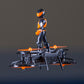 Rage R/C 4572 Skater AeroBoard RTF