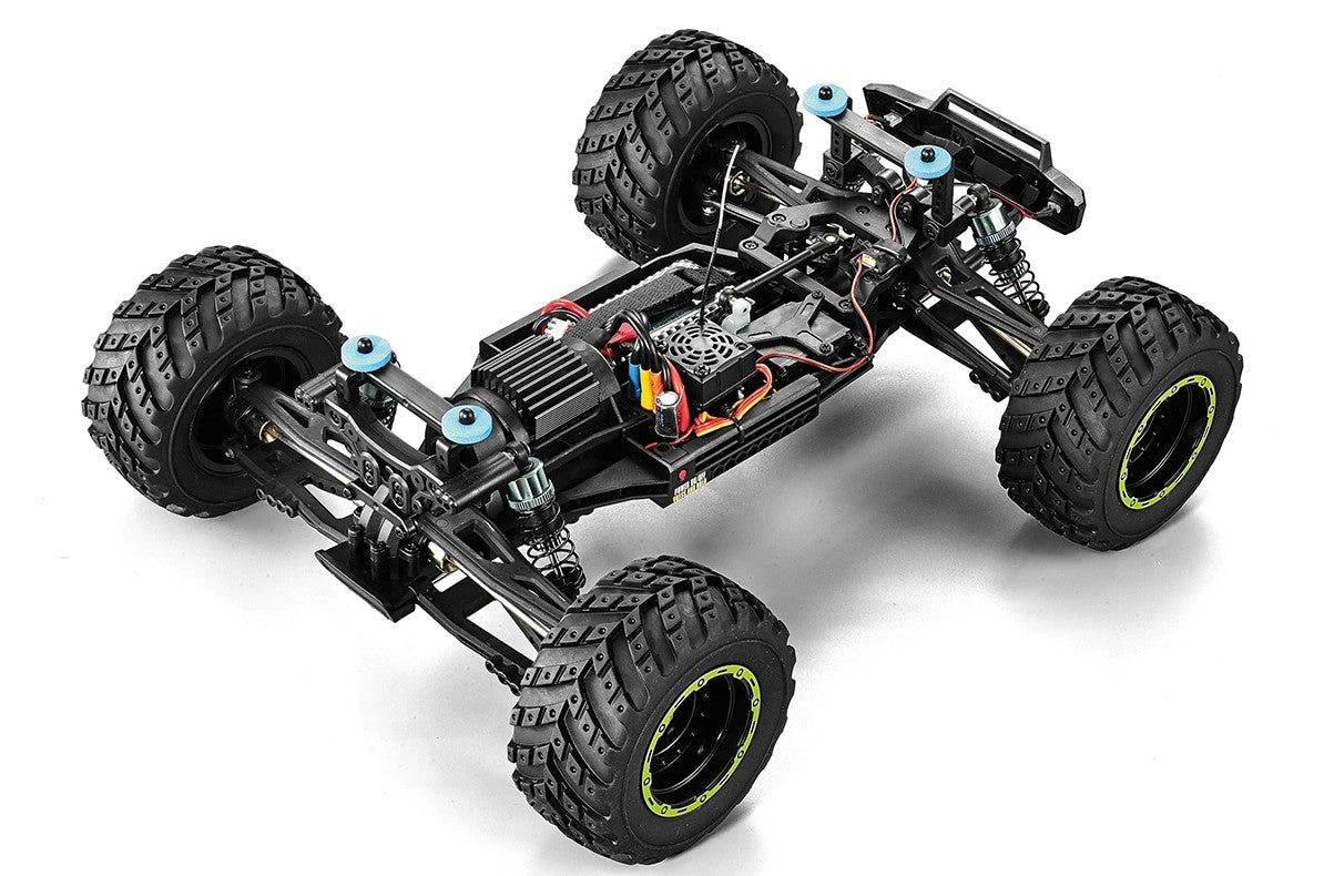 BlackZon 540251 1:12 Green Smyter Turbo 3S Brushless Monster Truck 4WD RTR