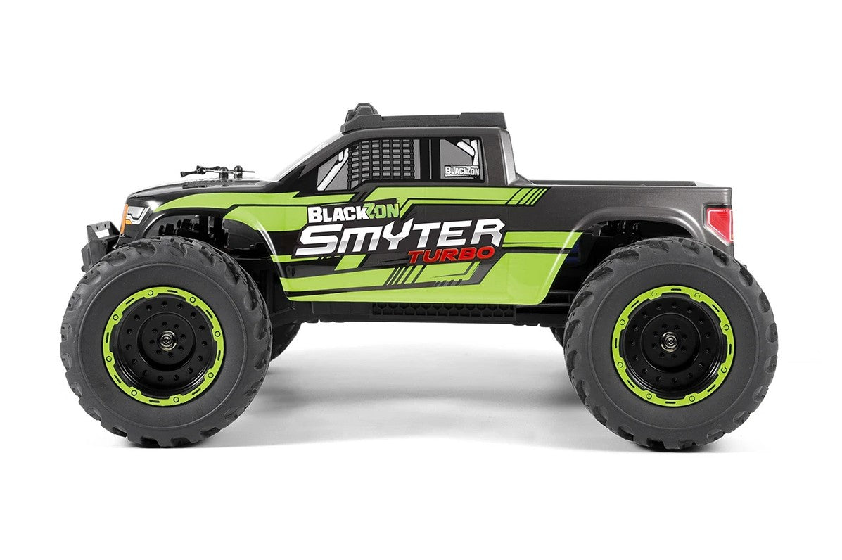 BlackZon 540251 1:12 Green Smyter Turbo 3S Brushless Monster Truck 4WD RTR