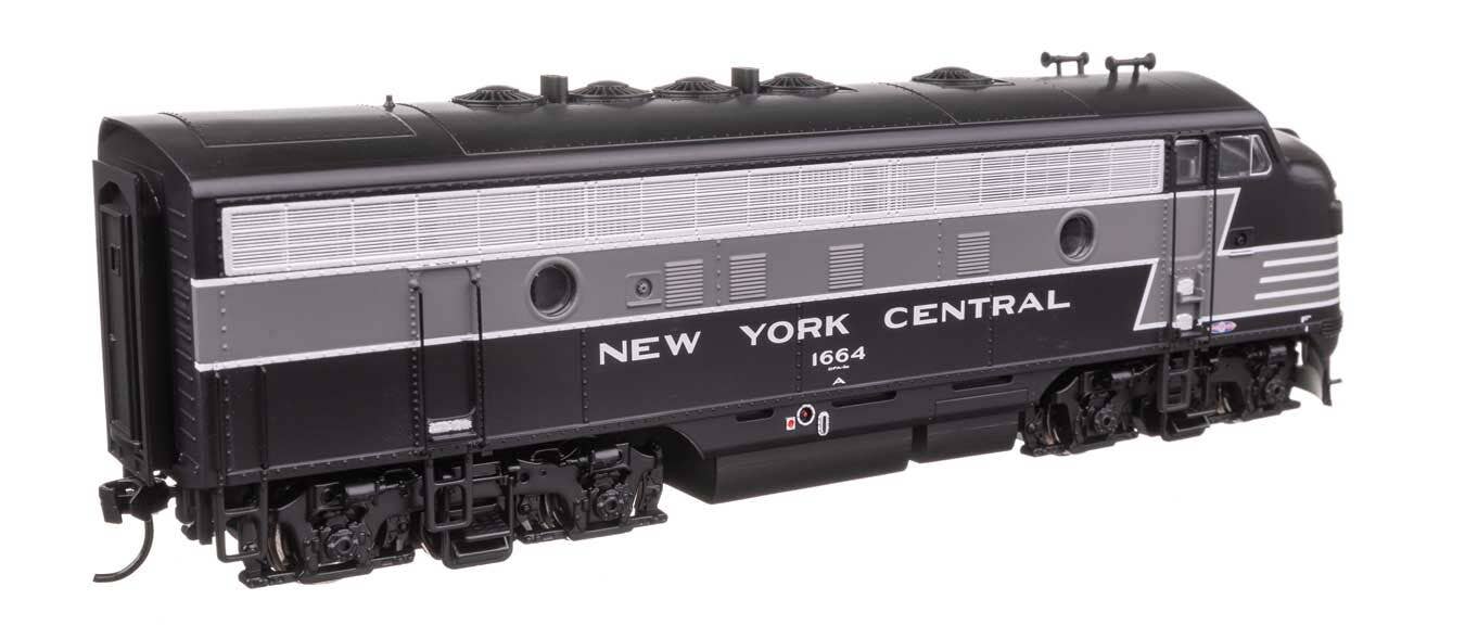 Walthers 905-21412 HO NYC EMD F7A Diesel Loco w/ Sound & DCC #1664 w/ Flex Track