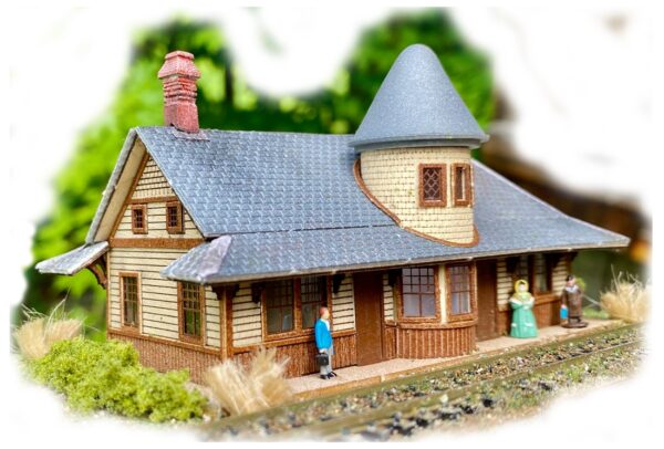 The N Scale Architect 10073 N Northampton Station Building Kit