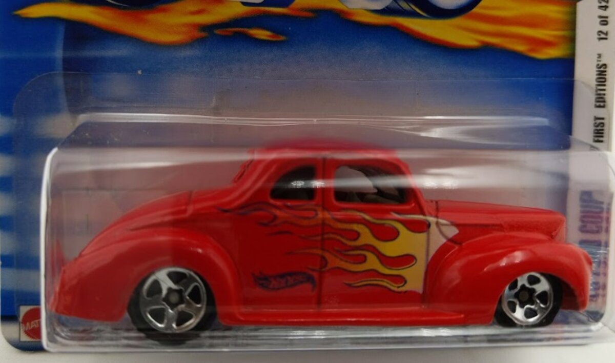 Hot Wheels 52919 1:64 40 Ford Coupe Collector 12 of 42 Die Cast & Plastic Parts