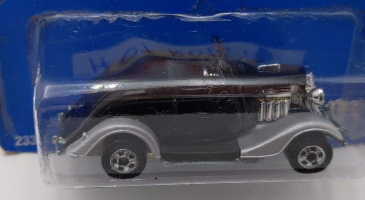 Hot Wheels 2334 1:64 Scale Black & Gray 3-Window '34 Collector 196 Diecast Car