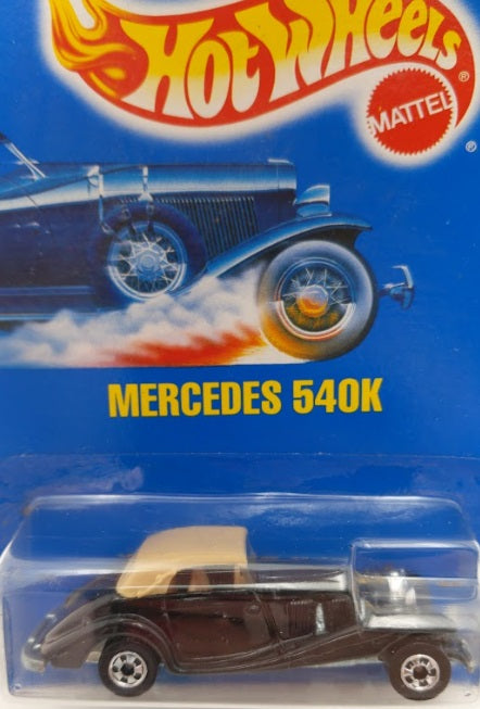 Hot Wheels 5142 1:64 Black W/Beige Roof Classics Mercedes 540K Collector No. 8