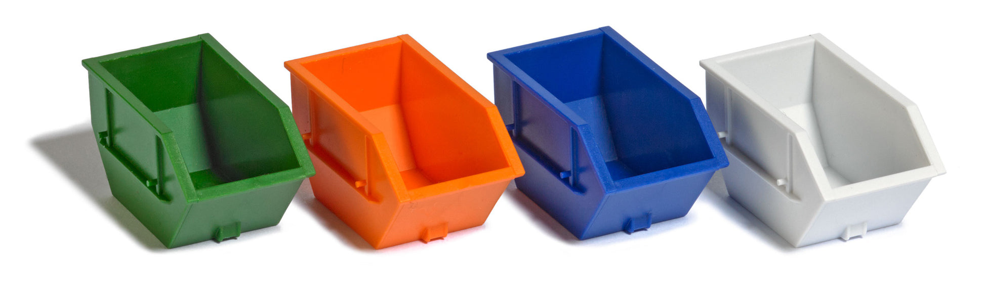 Busch 7753 HO 2.5 m³ Skip Containers (Set of 4)