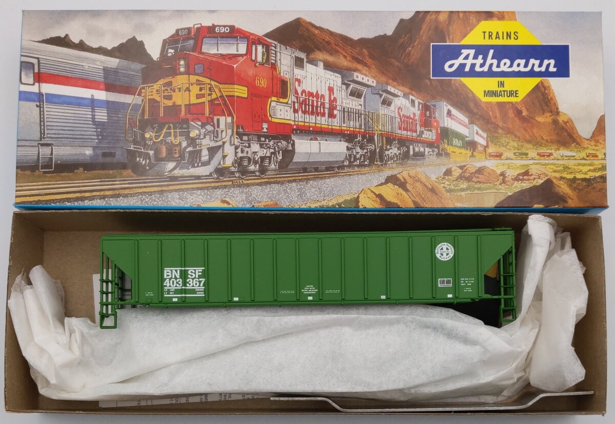 Athearn 2906G HO Scale BNSF Pullman Standard Hopper Kit