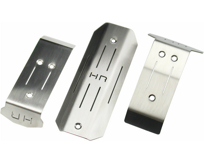 Hot Racing MMX311X Mini Maxx Stainless Steel Skid Set