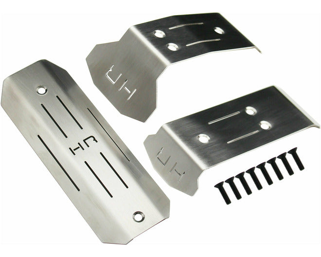 Hot Racing MMX311X Mini Maxx Stainless Steel Skid Set