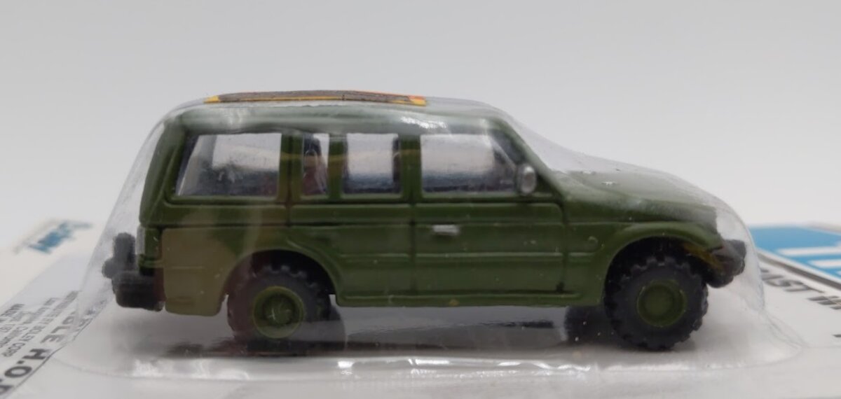 Boley 2022 HO Trucks Green SUV Die Cast With Plastic Parts