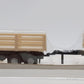 Boley 2047 HO Dept 1-87 Red & Beige Stakebed Truck with Trailer Die Cast