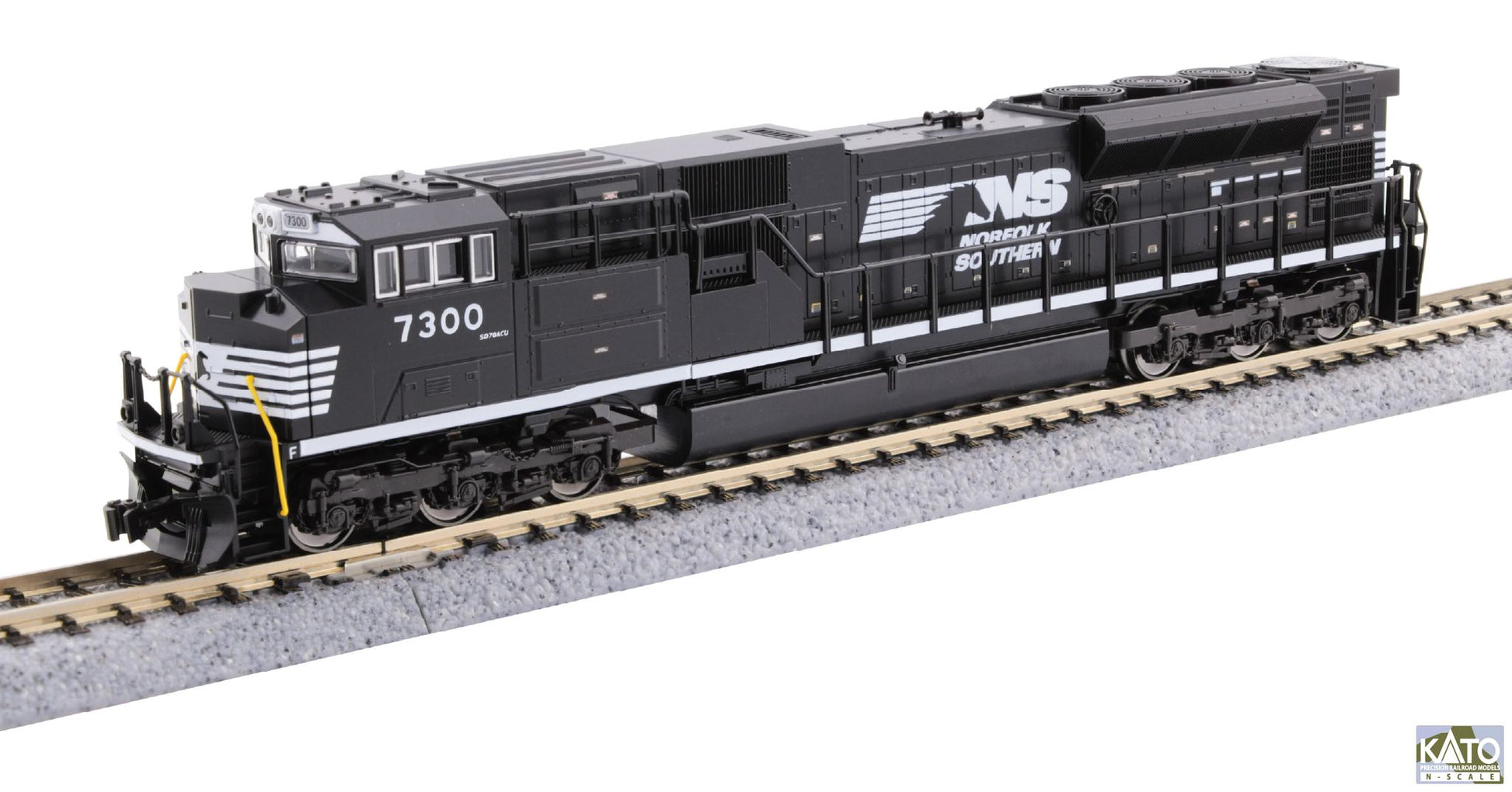 Kato 176-8560 N Norfolk Southern SD70ACu Diesel Locomotive #7300