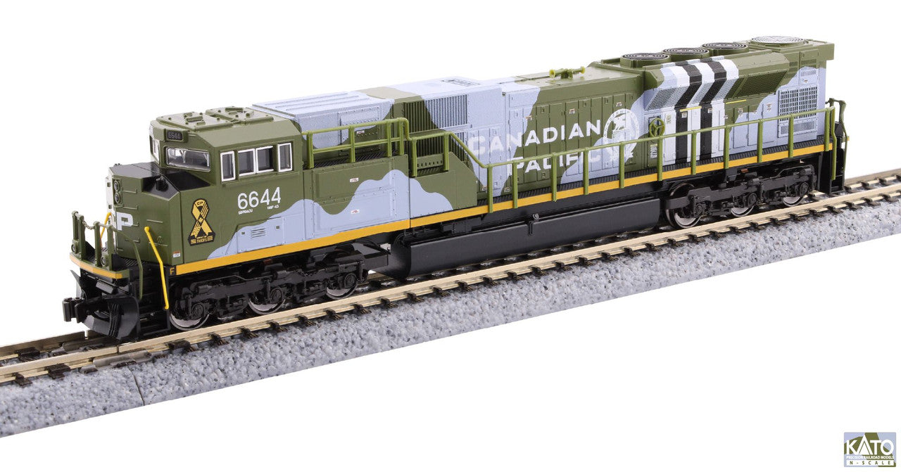 Kato 176-8540 N Canadian Pacific SD70ACu Diesel Locomotive #6644 (D-Da