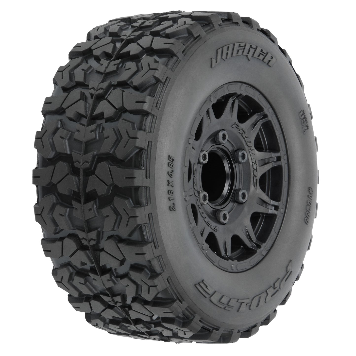 Pro-Line Racing 1029910 1:10 Jaeger HP Belted F/R 2.8" MT Tires (Pack of 2)