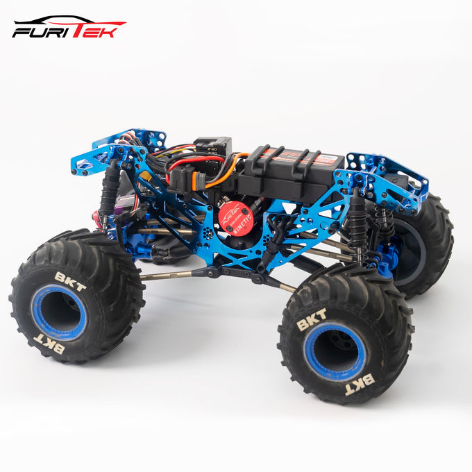 Furitek FUR-2589 1:18 Losi Mini LMT Titan Blue Frame Kit