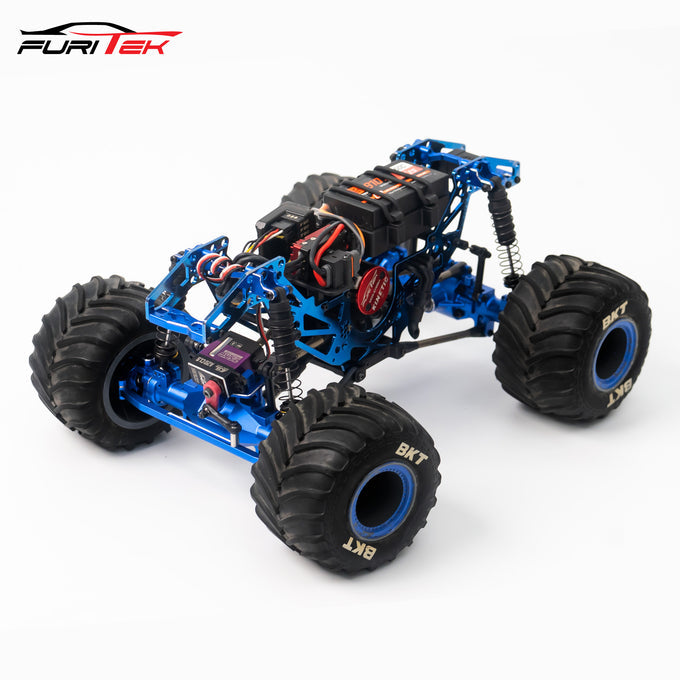 Furitek FUR-2589 1:18 Losi Mini LMT Titan Blue Frame Kit