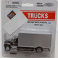 Boley 4002 HO Dept 1-87 Black/Silver International 2-Axle Box Truck Die Cast