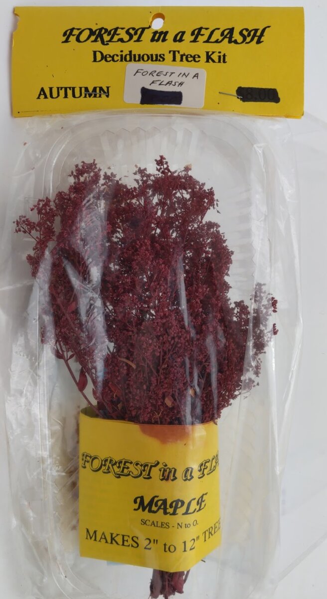 Forest In A Flash 212 N to O Scale Autumn Maple Deciduous Tree Kit