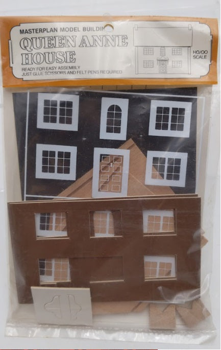 Acme 848184 OO/HO Gauge Masterplan Model Queen Anne House Building Kit