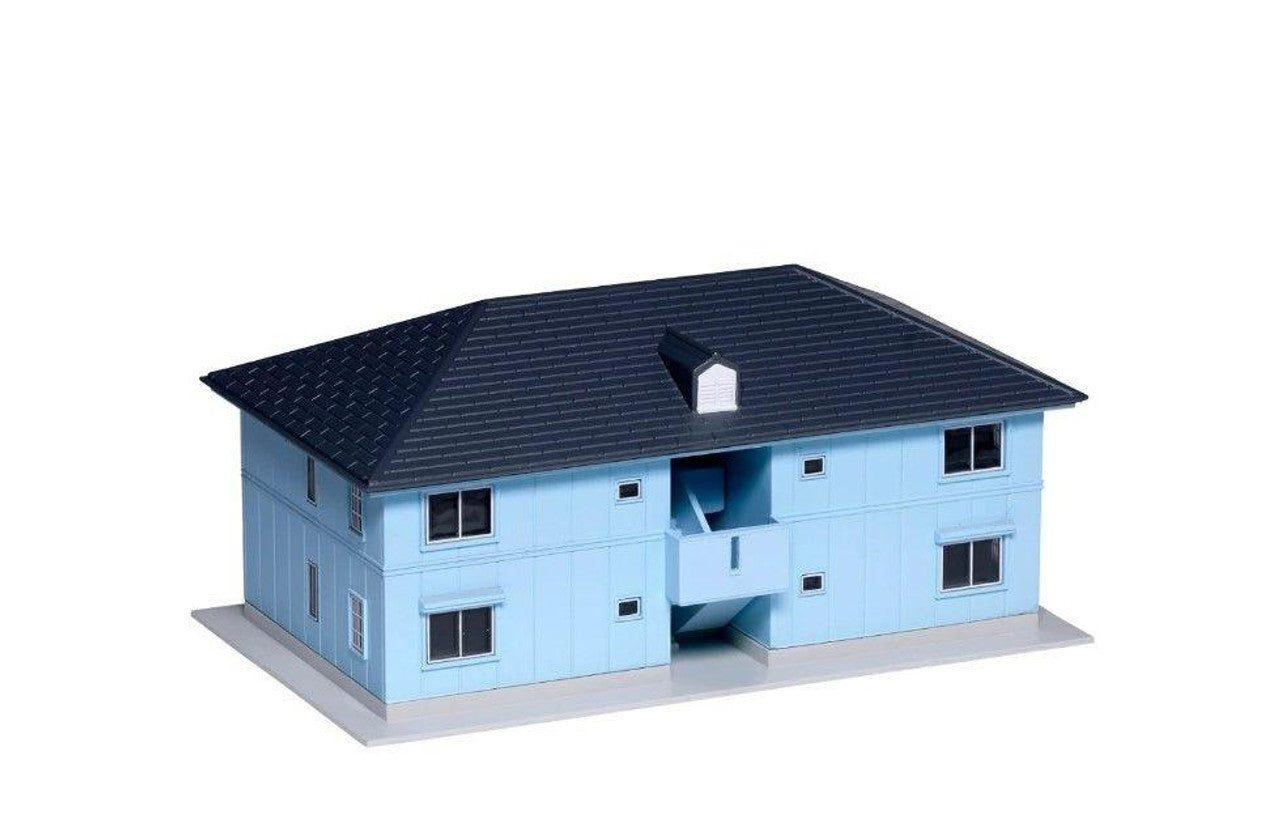 Kato 23-402A N Assembled DioTown Blue Gilbert Gardens Apartments