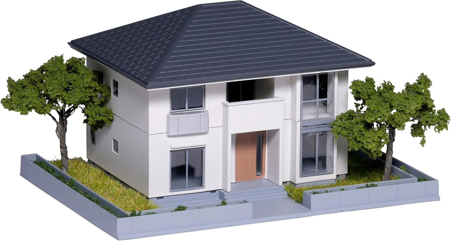 Kato 23-404D N Assembled White Evergreen Terrace