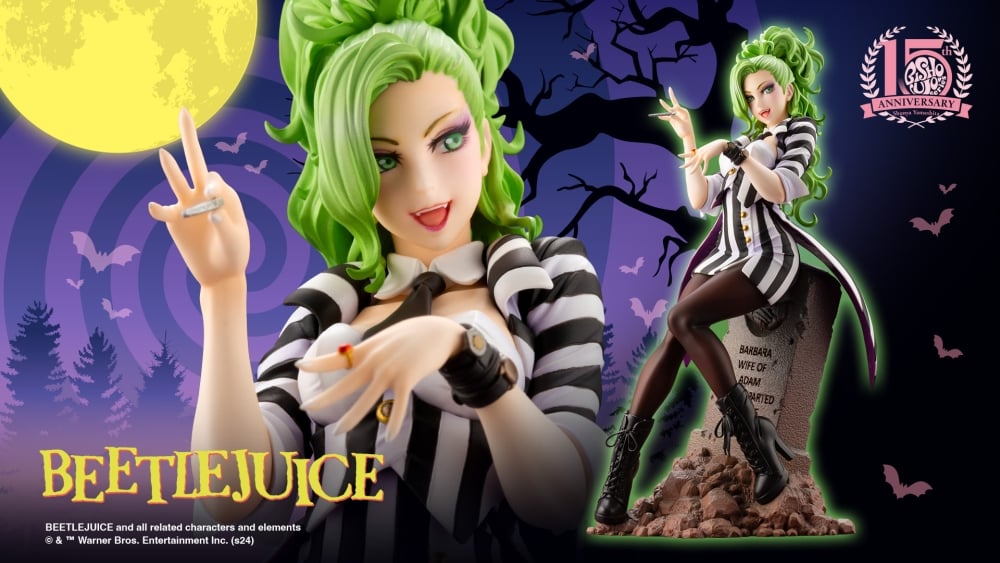 Kotobukiya SV375 1:7 Beetlejuice Bishoujo Statue