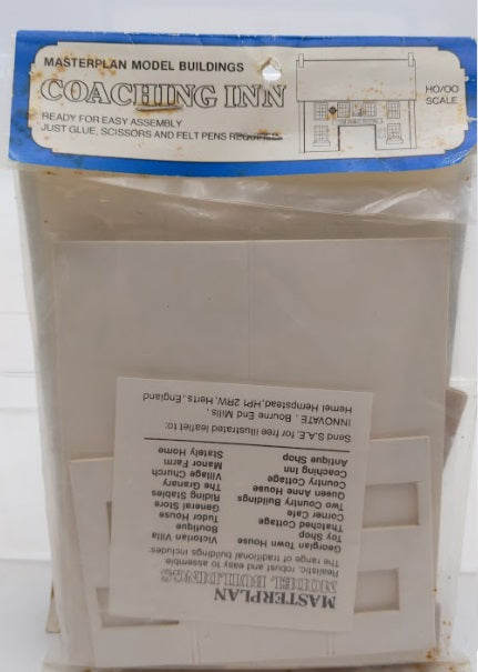 Acme 7501 HO/OO Scale Vintage Masterplan Model Coaching Inn Building Kit