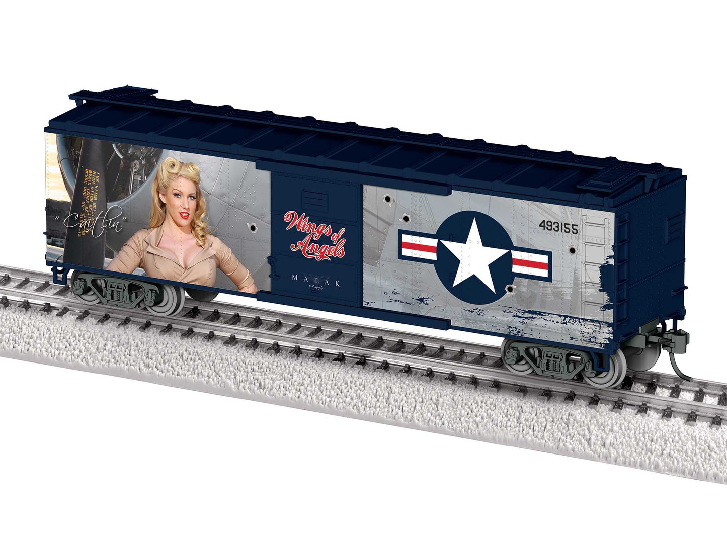 Lionel 2554010 HO Wings of Angels Caitlin Boxcar