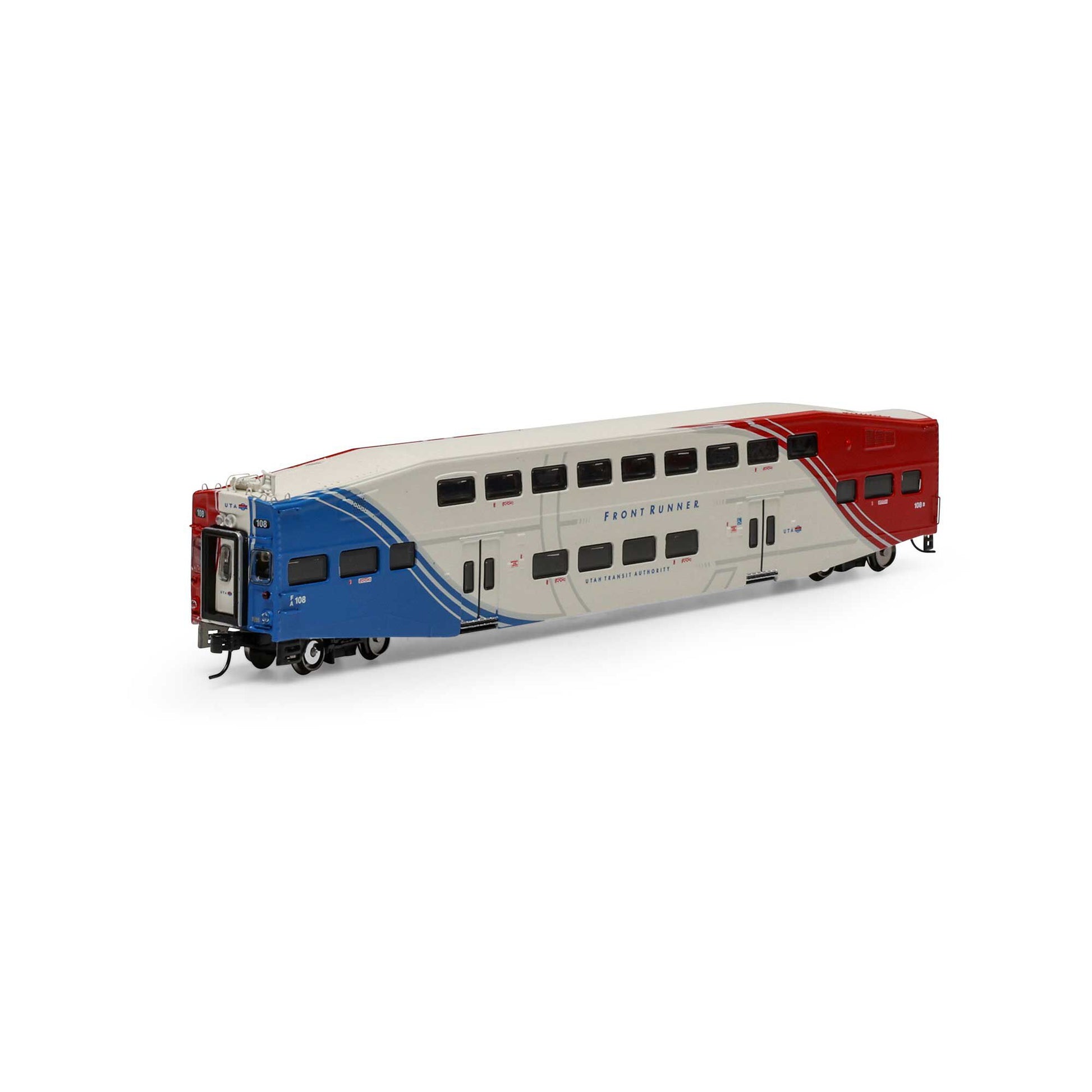 Athearn ATH28587 N Utah Transit UTAX Bombardier Passenger Control #108