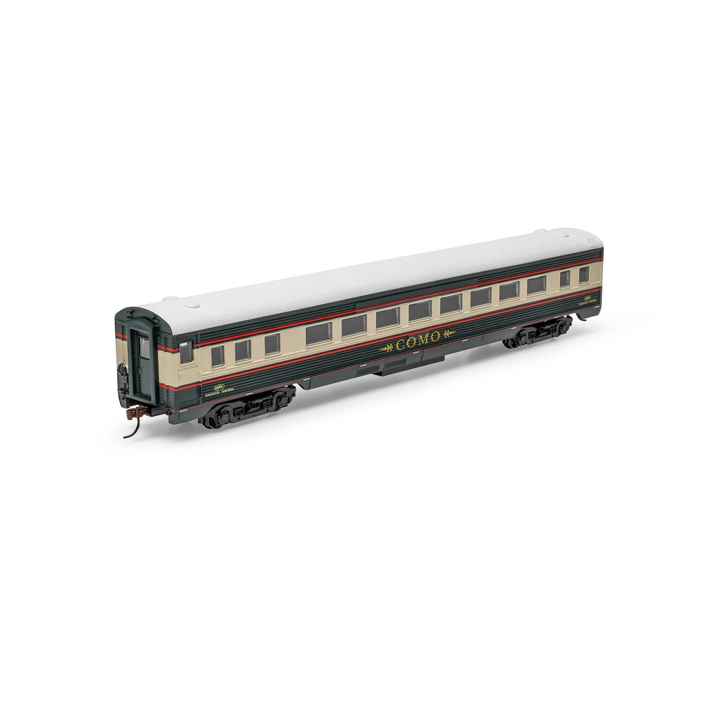 Roundhouse 79122 HO Burlington Northern Como Streamline Passenger Car