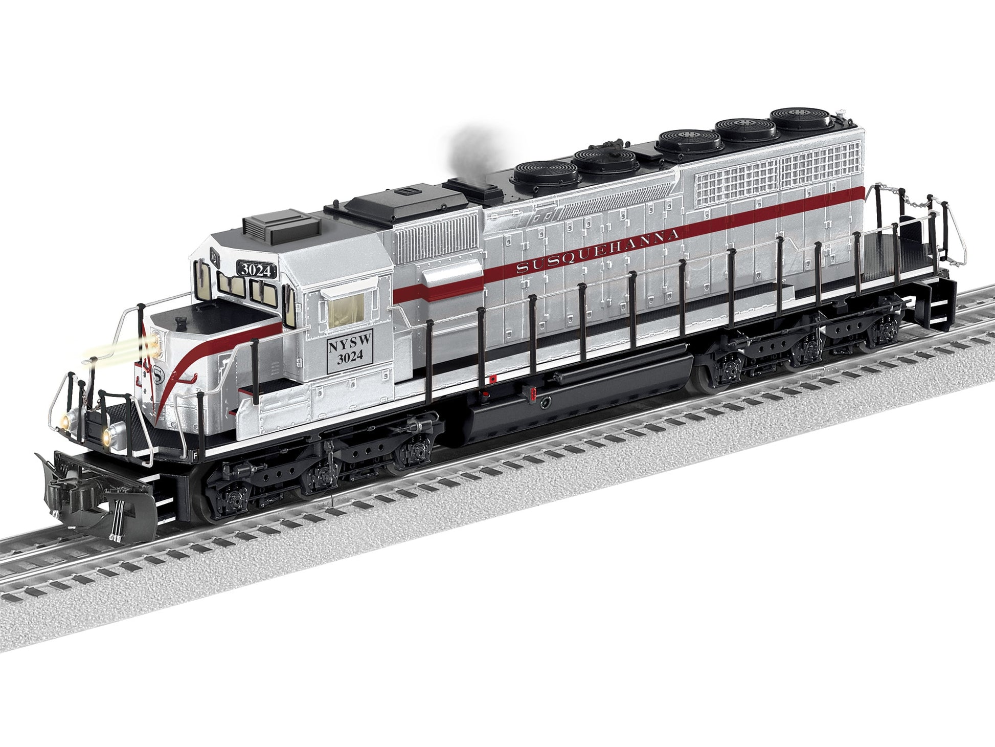 Lionel 2533440 O Susquehanna LEGACY SD40-2 Diesel Locomotive #3024