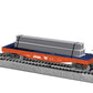 Lionel 2554160 HO Superman Man of Steel Flatcar with I-Beam Load