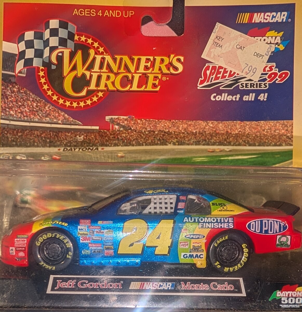 Winners Circle 56288 1:64 Diecast Jeff Gordon #24 Nascar Daytona Monte Carlo