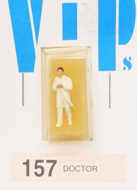 E-R Models 157 HO Scale VIPs Medical Doctor Hanpainted Figure