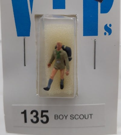 E-R Models 135 HO Scale Boy Scout Hanpainted Figure