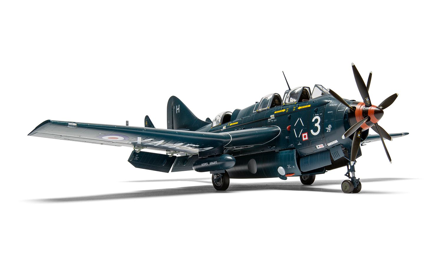 Airfix Products A11009 1:48 Fairey Gannet COD.4 Aircraft Plastic Model Kit