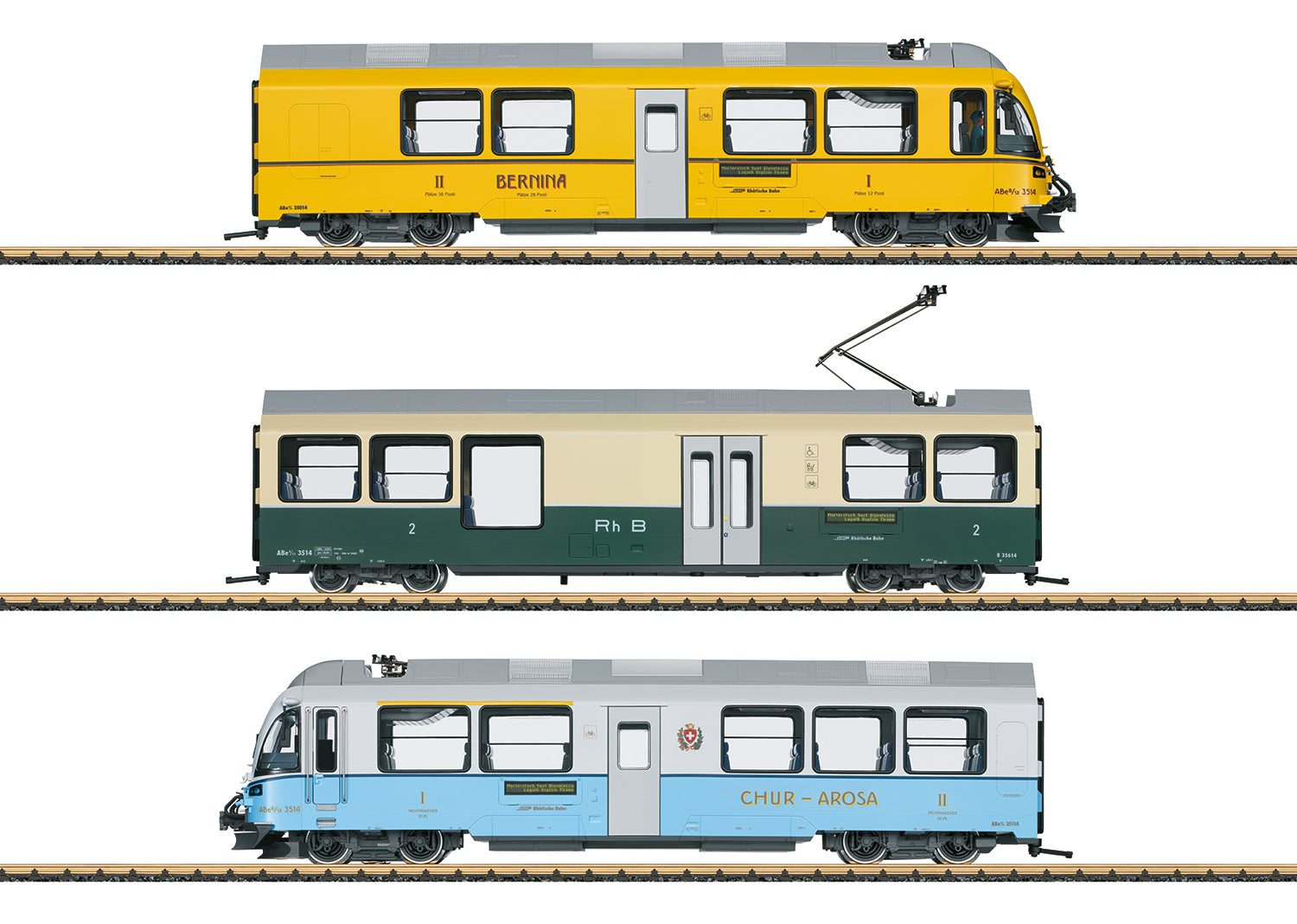 LGB 22227 G RhB Class ABe 8/12 