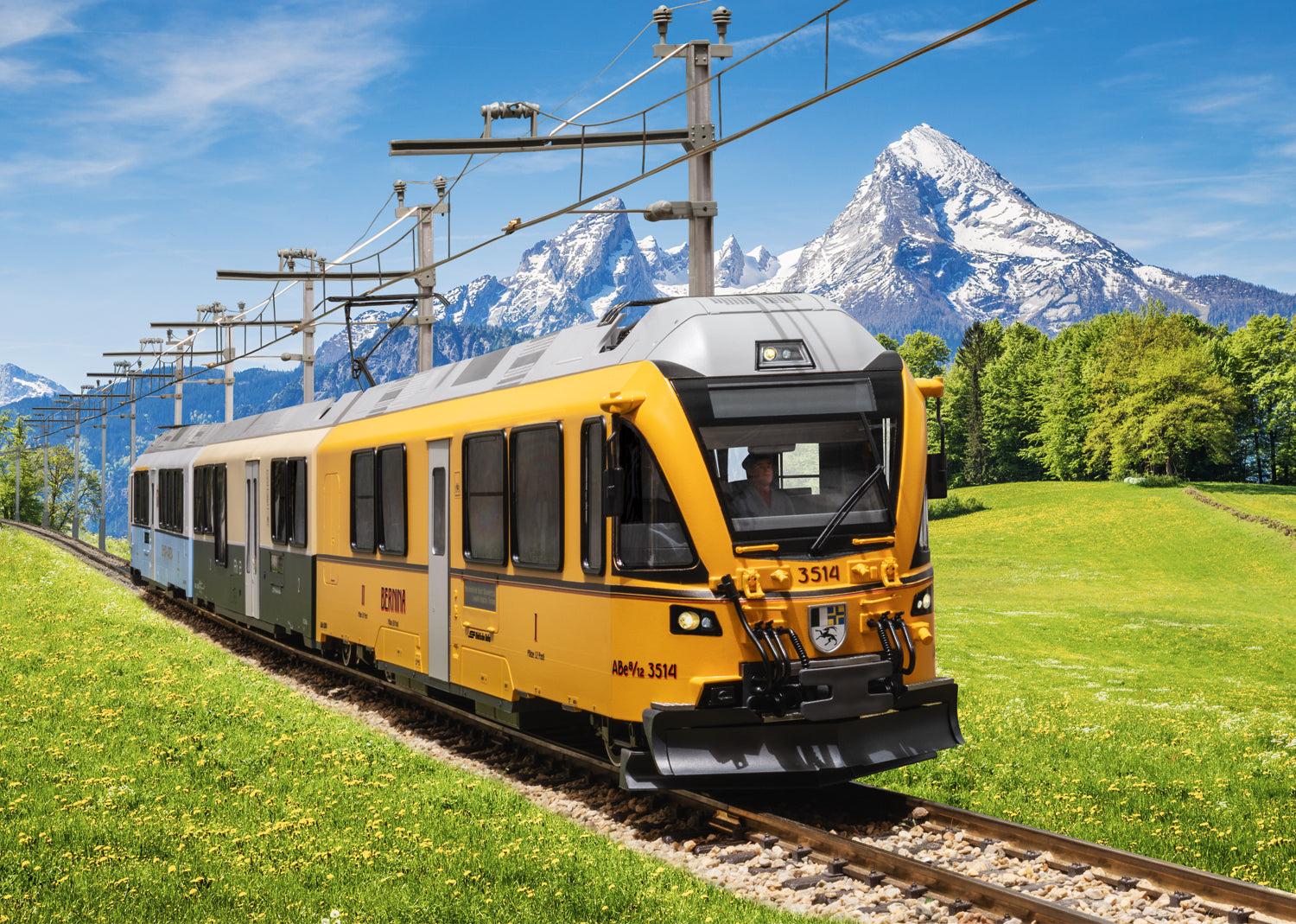 LGB 22227 G RhB Class ABe 8/12 