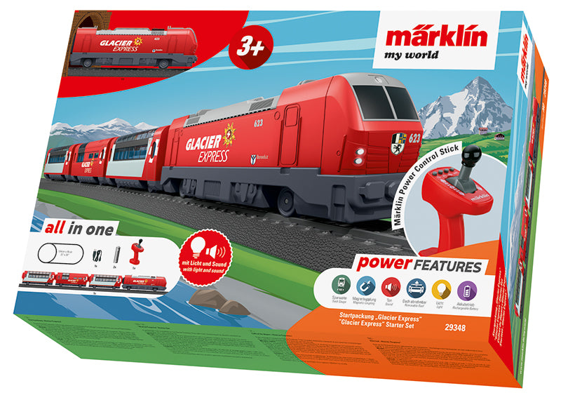Marklin 29348 HO My World - "Glacier Express" Starter Set