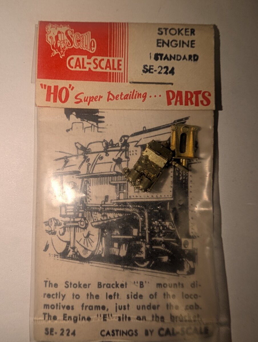 Cal Scale SE-224 HO Standard Stoker Engine