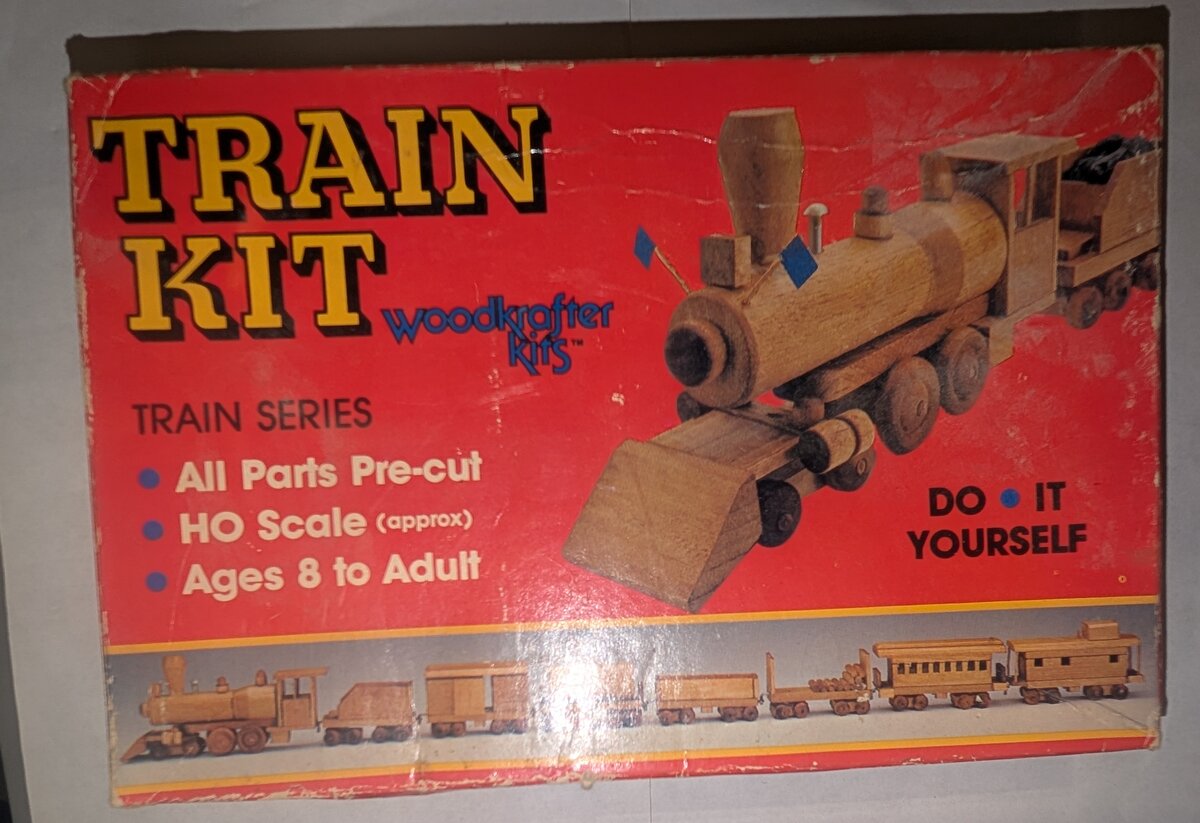 Acme 151 HO Scale Woodkrafter Steam Engine & Tender Do It Yourself Kit
