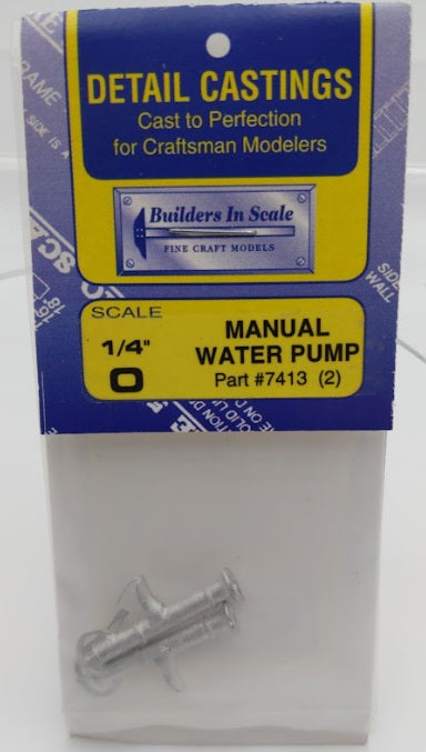Builders-in-Scale 7413 O Manual Water Pump Detail Casting