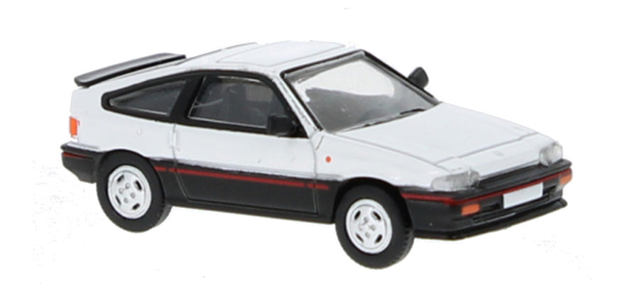 Brekina Automodelle PCX870470 HO Black, Metallic Gray 1983 Honda CRX Car