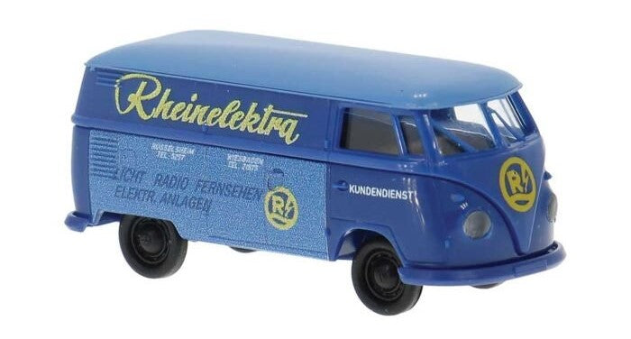 Brekina Automodelle 32794 HO Rheinelektra 1960-1963 VW T1b Kasten Cargo Van