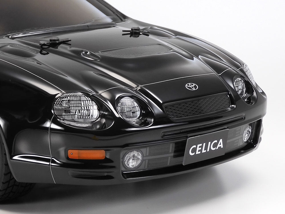 Tamiya 47510 1:10 Toyota Celica GT-Four TT-02 Black Painted Body RC Car Kit